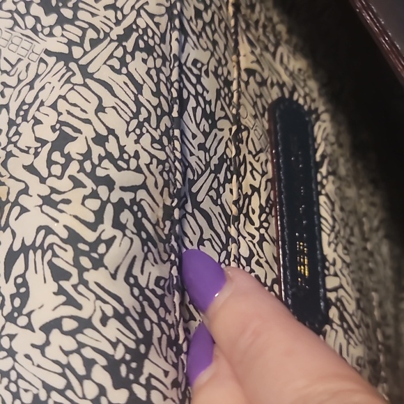 Rebecca Minkoff navy Blue skylar silver studded crossbody bag purse handbag - Picture 7 of 10